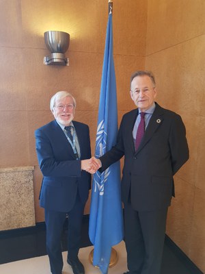 2017 Archive: Michael Moller, Secretary-General of the UNOG received the Executive Director of GAF